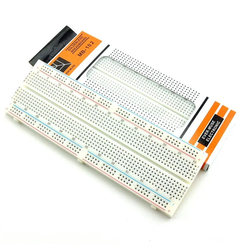 لوحة تجارب Breadboard بحجم 830 نقطة
