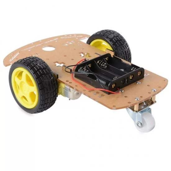 هيكل سيارة روبوت أكريليك 2WD