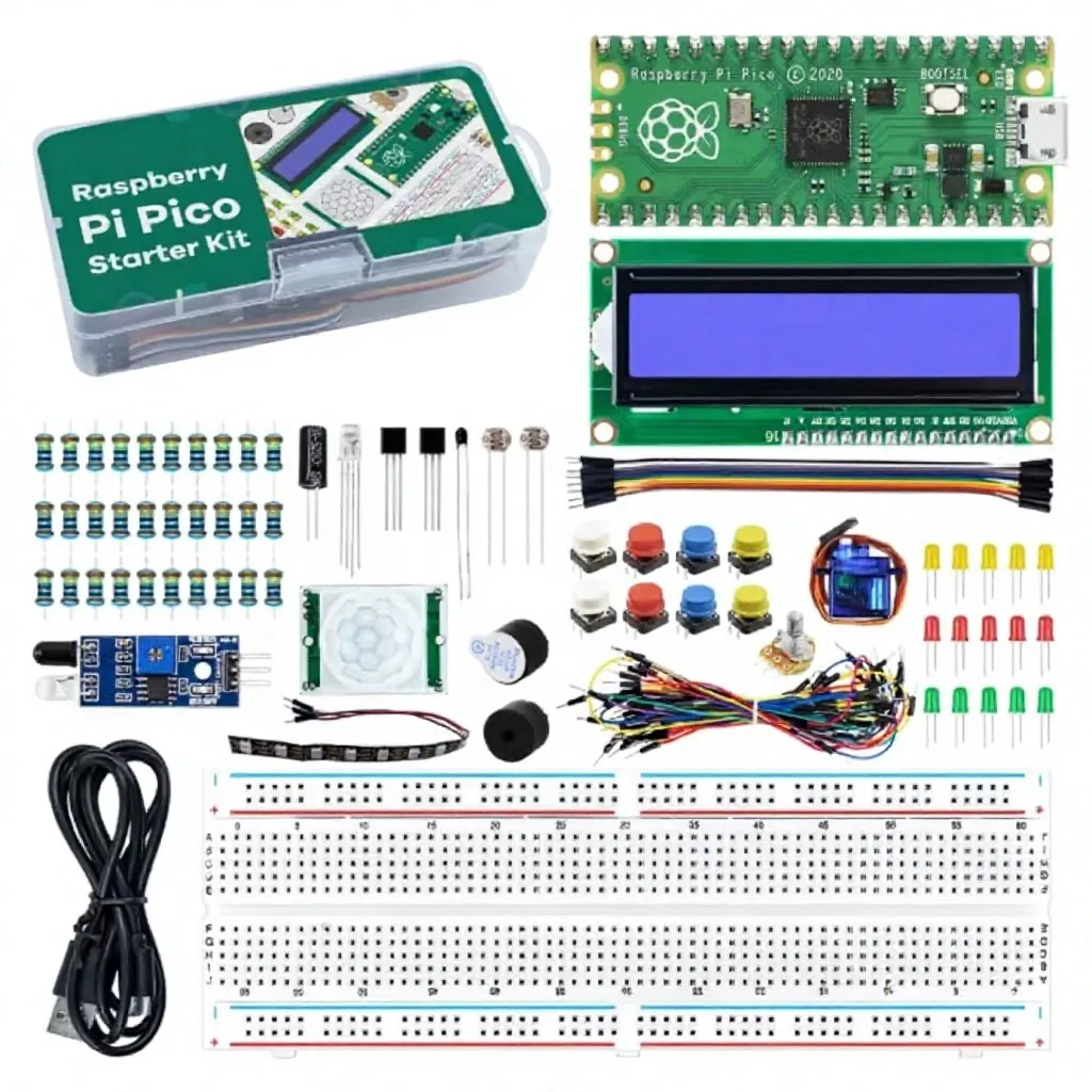 حقيبة Raspberry Pi Pico للمبتدئين