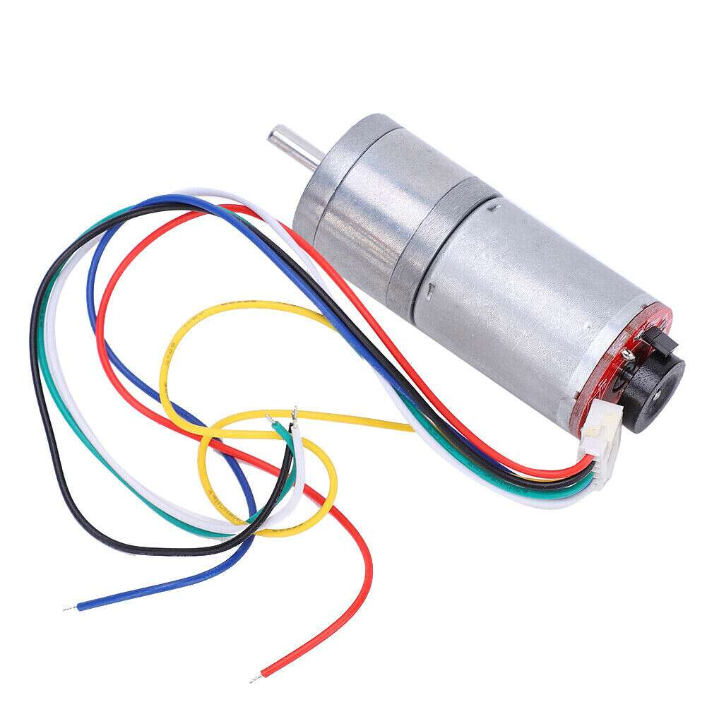 محرك JGA25-370 بتشفير (Encoder) 12 فولت